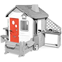 Smoby-Puerta con picaporte para Jura Lodge II (810905) Accesorio casita- color rojo - color-modelo surtido